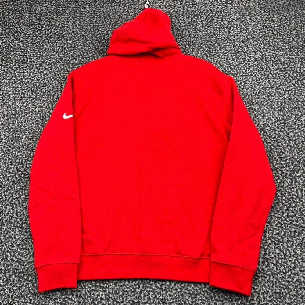 Nike Kansas City Chiefs NFL Hoodie Women Medium Red Pullover Long Sleeve New M